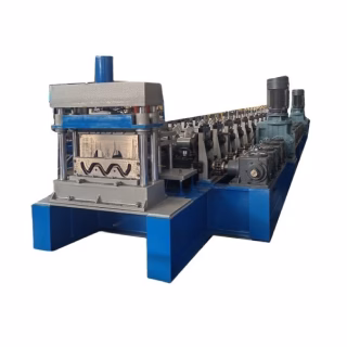 เครื่องขึ้นรูปราวเหล็กลูกฟูกกันรถสำหรับทางสัญจร (Guard Rail)