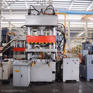 เครื่องอัดไฮดรอลิคแบบสี่เสากาลังอัด 200 ตัน